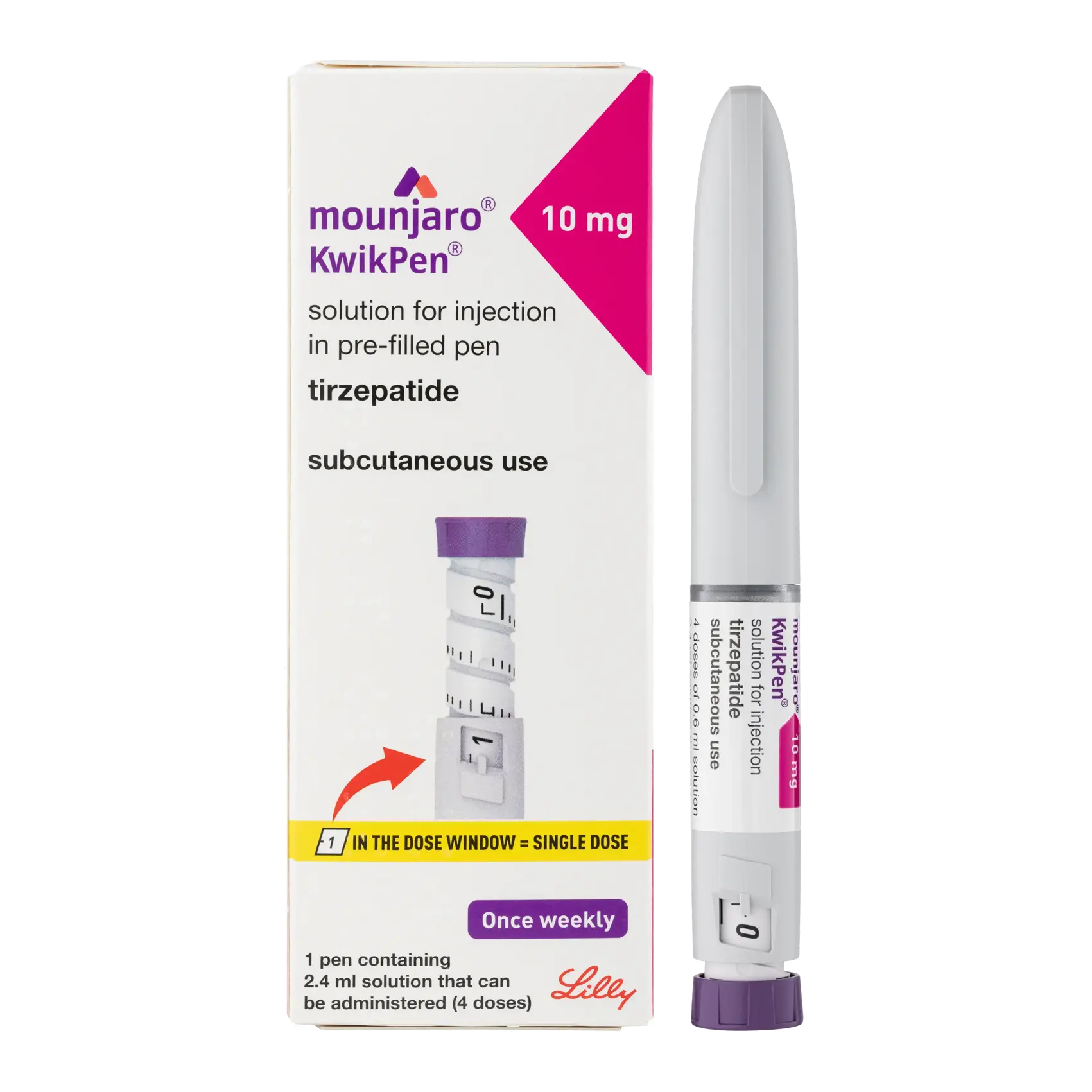 Mounjaro KwikPen 10 mg 0.5 ml